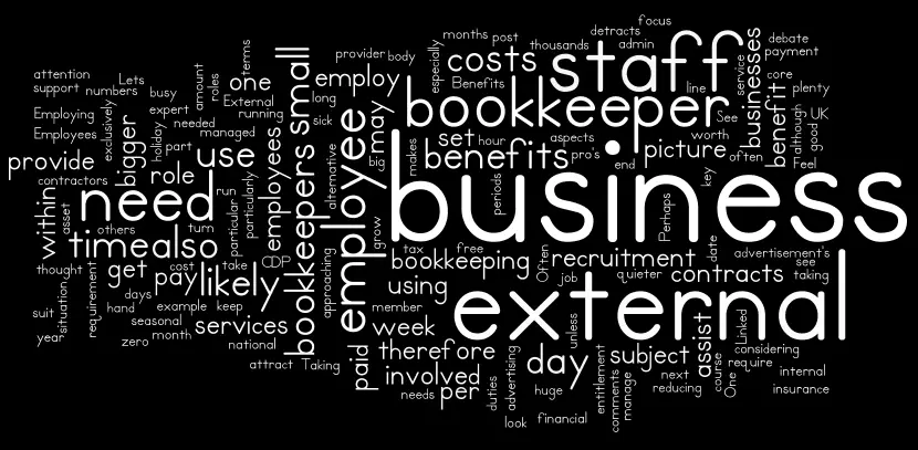 Why using an external bookkeeper makes sense